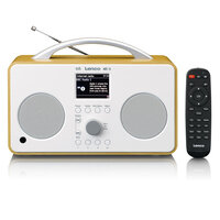 I-PIR-645WH | Lenco PIR-645 Internetradio DAB+ BT FM 2.4 Display weiß | PIR-645WH | Audio, Video & Hifi