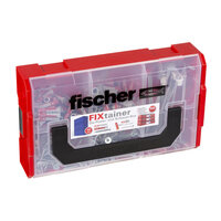 fischer FIXtainer-DUOPOWER/DUOTEC 200 - Spreizdübel - Beton - Metall - Grau - Rot - 90 Stück(e) - Box