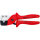 Knipex 90 10 185. Produkttyp: Rohrschneider, Material Messer: Stahl, Material: Kunststoff. Länge (mm): 18,5 cm, Gewicht: 175 g