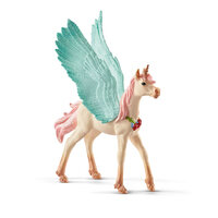 I-70575 | Schleich bayala Decorated unicorn Pegasus foal...