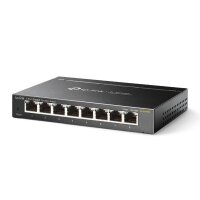 I-TL-SG108S | TP-LINK TL-SG108S - Unmanaged - L2 - Gigabit Ethernet (10/100/1000) - Vollduplex - Wandmontage | TL-SG108S | Netzwerktechnik