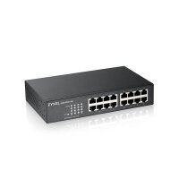 ZyXEL GS1100-16 - Unmanaged - Gigabit Ethernet...