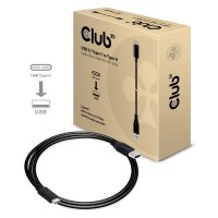 P-CAC-1523 | Club 3D USB 3.1 Typ-C auf Typ-A Kabel 1M./3ft. 10Gbps, PowerDelivery | Herst. Nr. CAC-1523 | Kabel / Adapter | EAN: 8719214470524 |Gratisversand | Versandkostenfrei in Österrreich
