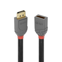 P-36495 | Lindy 36495 - 0,5 m - DisplayPort - DisplayPort - Männlich - Weiblich - Gold | 36495 | Zubehör