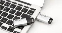 P-98665 | Verbatim Secure Pro - USB 3.0-Stick 32 GB - Silber - 32 GB - USB Typ-A - 3.2 Gen 1 (3.1 Gen 1) - Ohne Deckel - Silber | Herst. Nr. 98665 | Flash-Speicher | EAN: 23942986652 |Gratisversand | Versandkostenfrei in Österrreich
