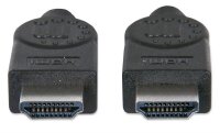 GRATISVERSAND | P-322539 | Manhattan High Speed HDMI Kabel - HDMI Stecker auf Stecker - geschirmt - schwarz - 10 m - 10 m - HDMI Typ A (Standard) - HDMI Typ A (Standard) - 3D - 10,2 Gbit/s - Schwarz | HAN: 322539 | Kabel / Adapter | EAN: 766623322539