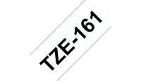 GRATISVERSAND | P-TZE161 | Brother Schriftband 36mm - Schwarz auf transparent - TZe - Wärmeübertragung - Brother - Brother PT-9600 - PT-9700PC - PT-9800PCN - 3,6 cm | HAN: TZE161 | Papier, Folien, Etiketten | EAN: 4977766685023