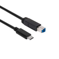 P-CAC-1524 | Club 3D USB 3.1 Gen2 Type-C auf Type-B Kabel Stecker/Stecker 1m/3.3ft | CAC-1524 | Zubehör