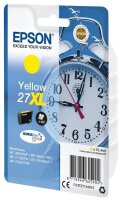 GRATISVERSAND | P-C13T27144012 | Epson Alarm clock Singlepack Yellow 27XL DURABrite Ultra Ink - Hohe (XL-) Ausbeute - Tinte auf Pigmentbasis - 10,4 ml - 1100 Seiten - 1 Stück(e) | HAN: C13T27144012 | Tintenpatronen | EAN: 8715946625904