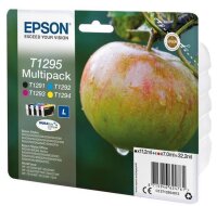 P-C13T12954012 | Epson Apple Multipack 4 Farben T1295 - DURABrite Ultra Ink - 11,2 ml - 7 ml - 1 Stück(e) - Multipack | Herst. Nr. C13T12954012 | Tintenpatronen | EAN: 8715946624761 |Gratisversand | Versandkostenfrei in Österrreich
