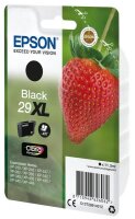 GRATISVERSAND | P-C13T29914012 | Epson Strawberry Singlepack Black 29XL Claria Home Ink - Hohe (XL-) Ausbeute - Tinte auf Pigmentbasis - 11,3 ml - 470 Seiten - 1 Stück(e) | HAN: C13T29914012 | Tintenpatronen | EAN: 8715946626062