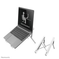 P-NSLS010 | Neomounts by Newstar faltbarer Laptop-Ständer - Notebook-Ständer - Silber - 27,9 cm (11 Zoll) - 43,2 cm (17 Zoll) - 279,4 - 431,8 mm (11 - 17 Zoll) - 5 kg | NSLS010 | PC Systeme