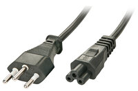 P-30412 | Lindy Stromkabel - SEV 1011 (M) - IEC 320 EN 60320 C5 | 30412 | PC Komponenten