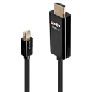 P-40911 | Lindy 40911 Videokabel-Adapter 1 m Mini DisplayPort HDMI Typ A (Standard) Schwarz | Herst. Nr. 40911 | Kabel / Adapter | EAN: 4002888409117 |Gratisversand | Versandkostenfrei in Österrreich