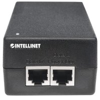 P-561235 | Intellinet Gigabit Ultra PoE-Injektor - 1 x 60 Watt-Port - 802.3at/af-konform - Kunststoffgehäuse - Gigabit Ethernet - 10,100,1000 Mbit/s - IEEE 802.3 - IEEE 802.3ab - IEEE 802.3af - IEEE 802.3at - IEEE 802.3u - IEEE 802.3x - Voll - Cat5e - Sch