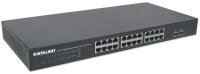 P-561044 | Intellinet 24-Port Gigabit Ethernet Switch with 2 SFP Ports - Switch - nicht verwaltet | Herst. Nr. 561044 | Netzwerkgeräte | EAN: 766623561044 |Gratisversand | Versandkostenfrei in Österrreich
