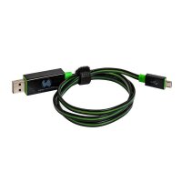P-187656 | Ultron RealPower USB A/Micro-USB B 0.75m - 0,75 m - USB A - Micro-USB B - USB 2.0 - Männlich/Männlich - Schwarz - Grün | Herst. Nr. 187656 | Kabel / Adapter | EAN: 4040895876560 |Gratisversand | Versandkostenfrei in Österrreich