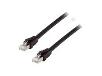 Equip Patchkabel Cat8.1 S/FTP 2xRJ45 2.00m schwarz LSZH - Kabel - Netzwerk