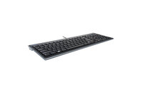 P-K72357DE | Kensington Advance Fit™ Full-Size Slim-Tastatur - Volle Größe (100%) - Kabelgebunden - USB - QWERTZ - Schwarz | K72357DE | PC Komponenten