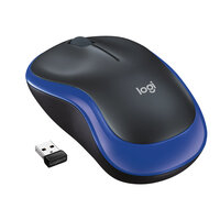 P-910-002239 | Logitech LGT-M185B - Beidhändig - Optisch - RF Wireless - 1000 DPI - Schwarz - Blau | 910-002239 | PC Komponenten