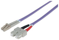Intellinet Patch-Kabel - SC multi-mode (M) bis LC Multi-Mode (M) - 1 m