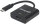 P-152020 | Manhattan USB 3.1 Typ C auf DisplayPort-Konverter - Typ C-Stecker auf DisplayPort-Buchse - schwarz - 3.2 Gen 1 (3.1 Gen 1) - DisplayPorts ausgang - 3840 x 2160 Pixel | 152020 | Zubehör