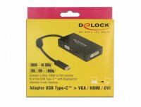 P-63925 | Delock 63925 - USB Type-C - 3840 x 2160 Pixel -...