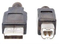GRATISVERSAND | P-152389 | Manhattan Hi-Speed USB 2.0 aktives Anschlusskabel - USB A-Stecker auf B-Stecker - 15 m - schwarz - 15 m - USB A - USB B - USB 2.0 - Männlich/Männlich - Schwarz | HAN: 152389 | Kabel / Adapter | EAN: 766623152389