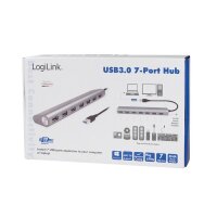 P-UA0308 | LogiLink UA0308 - USB 3.2 Gen 1 (3.1 Gen 1) Type-A - USB 3.2 Gen 1 (3.1 Gen 1) Type-A - 5000 Mbit/s - Grau - Aluminium - CE - RoHS | Herst. Nr. UA0308 | USB-Hubs | EAN: 4052792048636 |Gratisversand | Versandkostenfrei in Österrreich