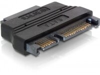 P-65156 | Delock Adapter SATA 22pin male > Slim SATA female 13pin - Serial ATA-Adapter - Slimline Serial ATA (W) | 65156 | Zubehör