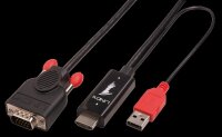 P-41456 | Lindy HDMI to VGA Adapter cable - Videokonverter - HDMI | Herst. Nr. 41456 | Kabel / Adapter | EAN: 4002888414562 |Gratisversand | Versandkostenfrei in Österrreich