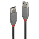 P-36691 | Lindy 36691 USB Kabel 0,5 m USB A Männlich Schwarz - Grau | Herst. Nr. 36691 | Kabel / Adapter | EAN: 4002888366915 |Gratisversand | Versandkostenfrei in Österrreich