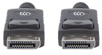 P-393799 | Manhattan 1080p DisplayPort-Kabel - DisplayPort-Stecker auf DisplayPort-Stecker - 2 m - schwarz - 2 m - DisplayPort - DisplayPort - Männlich - Männlich - 1920 x 1080 Pixel | 393799 | Kabel / Adapter |