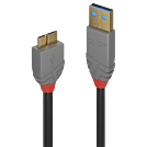 P-36768 | Lindy 36768 3m USB A Micro-USB B Männlich Männlich Schwarz USB Kabel | Herst. Nr. 36768 | Kabel / Adapter | EAN: 4002888367684 |Gratisversand | Versandkostenfrei in Österrreich