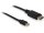 P-82698 | Delock DisplayPort-Kabel - Mini-DisplayPort (M) - DisplayPort (M) - 1 m | 82698 | Zubehör
