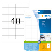 P-4357 | HERMA Etiketten Premium A4 48.5x25.4 mm...