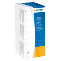 P-8213 | HERMA Computeretiketten 101.6x48.4 mm 1-bahnig weiß Papier matt 6000 St. - Weiß - Selbstklebendes Druckeretikett - Zellulose - Papier - Punktmatrix - Matte - PEFC | 8213 | Verbrauchsmaterial