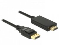 P-85318 | Delock 85318 - 3 m - DisplayPort - HDMI -...