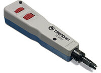 TRENDnet TC-PDT Punch Down Tool with 110 and Krone Blade - Blau - Weiß