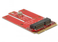 P-63909 | Delock 63909 - Mini PCI Express - M.2 - Volle Höhe - Rot - Windows 10 - Windows 7 - Windows 8 - Windows 8.1 - 30 mm | 63909 | PC Komponenten