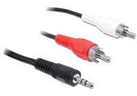 P-84212 | Delock Kabel Audio 3.5 mm Klinkenstecker> 2 x Cinch Stecker 5 m - Kabel - Audio/Multimedia | Herst. Nr. 84212 | Kabel / Adapter | EAN: 4043619842124 |Gratisversand | Versandkostenfrei in Österrreich
