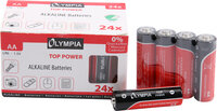 P-40179 | Olympia Alkaline Batterien AA 24er Pack - Batterie - Batterie | 40179 | Zubehör