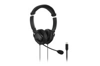 P-K97457WW | Kensington USB-C HiFi-Kopfhörer mit Mikrofon - Kabelgebunden - Anrufe/Musik - Kopfhörer - Schwarz | K97457WW | Audio, Video & Hifi