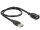 P-83499 | Delock 50cm USB 2.0 - 0,5 m - USB A - USB A - USB 2.0 - Männlich/Weiblich - Schwarz | Herst. Nr. 83499 | Kabel / Adapter | EAN: 4043619834990 |Gratisversand | Versandkostenfrei in Österrreich
