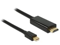P-83698 | Delock HDMI-Kabel - Mini DisplayPort (M) bis HDMI (M) - 1 m | Herst. Nr. 83698 | Kabel / Adapter | EAN: 4043619836987 |Gratisversand | Versandkostenfrei in Österrreich