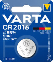 Varta CR2016 - Einwegbatterie - CR2016 - Lithium - 3 V - 1 Stück(e) - Silber