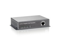 LevelOne Gigabit PoE Repeater - 2 Ports - Kaskadier - Netzwerk-Repeater - 100 m - 1000 Mbit/s - Voll - Halb - 10/100/1000Base-T(X) - IEEE 802.3x