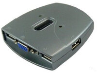 Sedna KVM 2-Port USB Switch mit D-Sub/VGA -...
