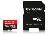 P-TS16GUSDU1 | Transcend 16GB microSDHC Class 10 UHS-I -...