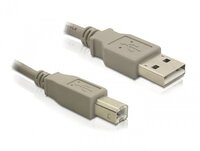 Delock USB-Kabel - USB Typ A, 4-polig (M) - USB Typ B, 4-polig (M) - 1.8 m ( USB / Hi-Speed USB )